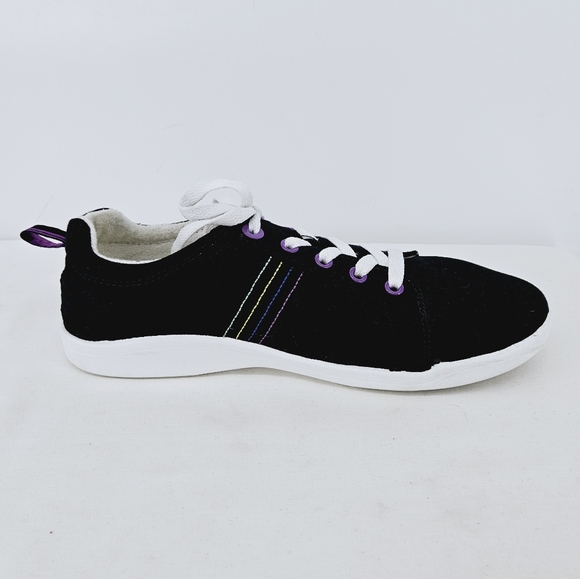 Vionic Beach Stinson Lace-Up Sneaker in Black Size 10 - Picture 4 of 12